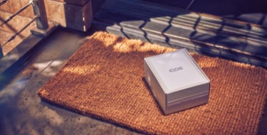 IQOS box on a carpet