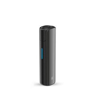 Podgrzewacz tytoniu IQOS lil SOLID 2.0 w kolorze czarnym.