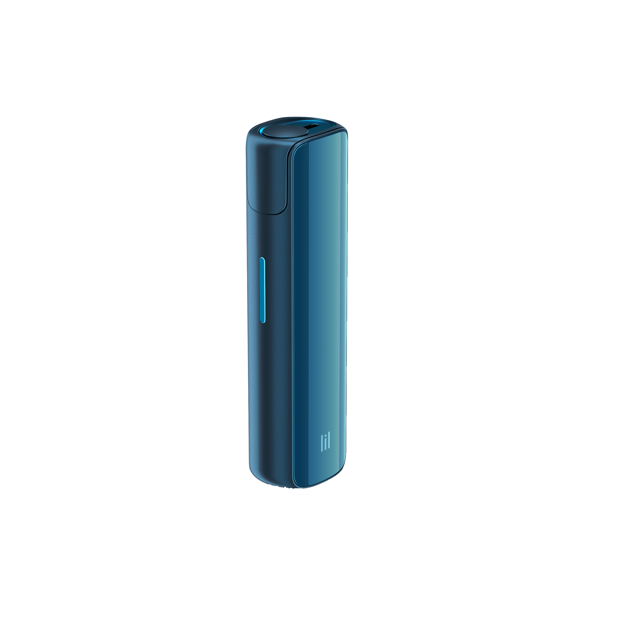 Blue IQOS lil SOLID 2.0, the all-in-one heated tobacco device
