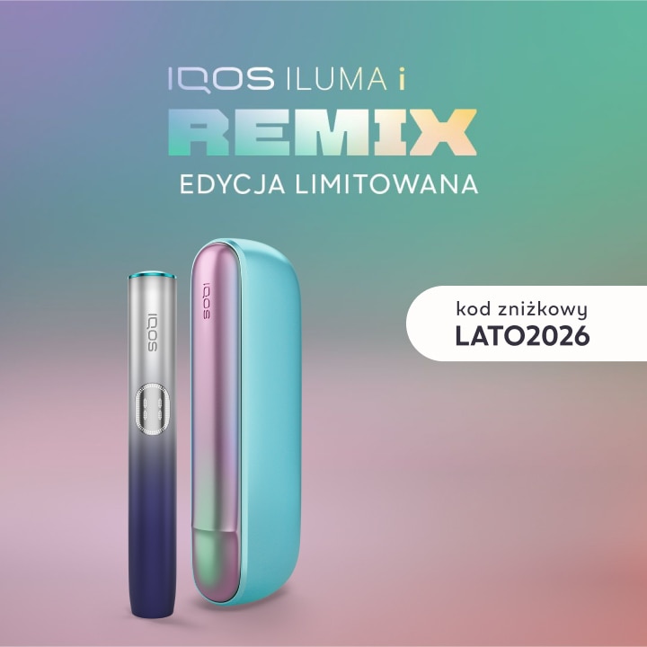 Podgrzewacz tytoniu IQOS ILUMA i z edycji limitowanej REMIX​