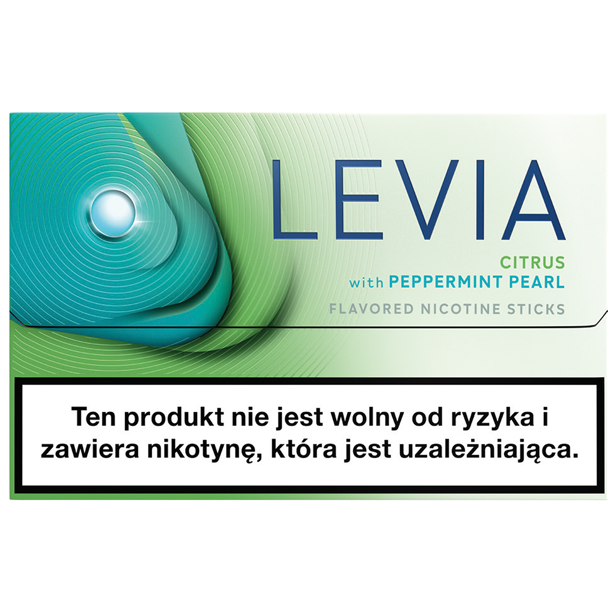 Paczka wkładów nikotynowych LEVIA Citrus with Papermint pearl
