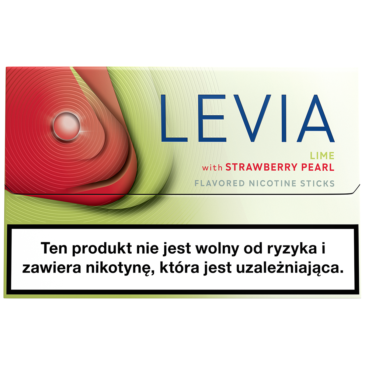 Paczka wkładów nikotynowych LEVIA Lime with Strawberry Pearl