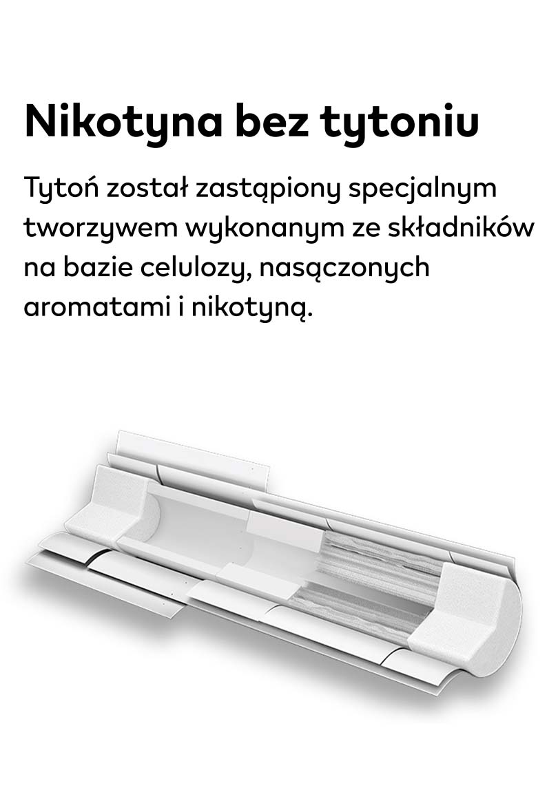 Zbliżenie na wkład LEVIA wsunięty do fioletowego podgrzewacza IQOS ILUMA i​