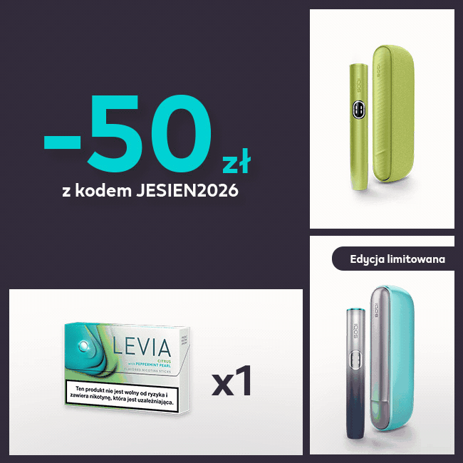 Urządzenia IQOS ILUMA i w ofercie -50 zł z jedną paczką wkładów 