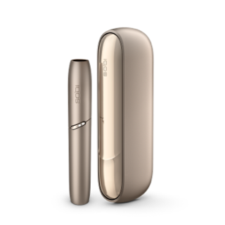  Gold IQOS 3 DUO holder and charger