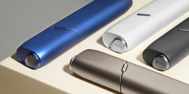 Blue, grey and white IQOS 3 MULTI