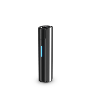 IQOS lil SOLID 2.0 all-in-one heated tobacco device, in black.